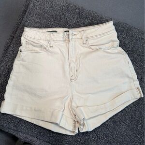 Beige Shorts